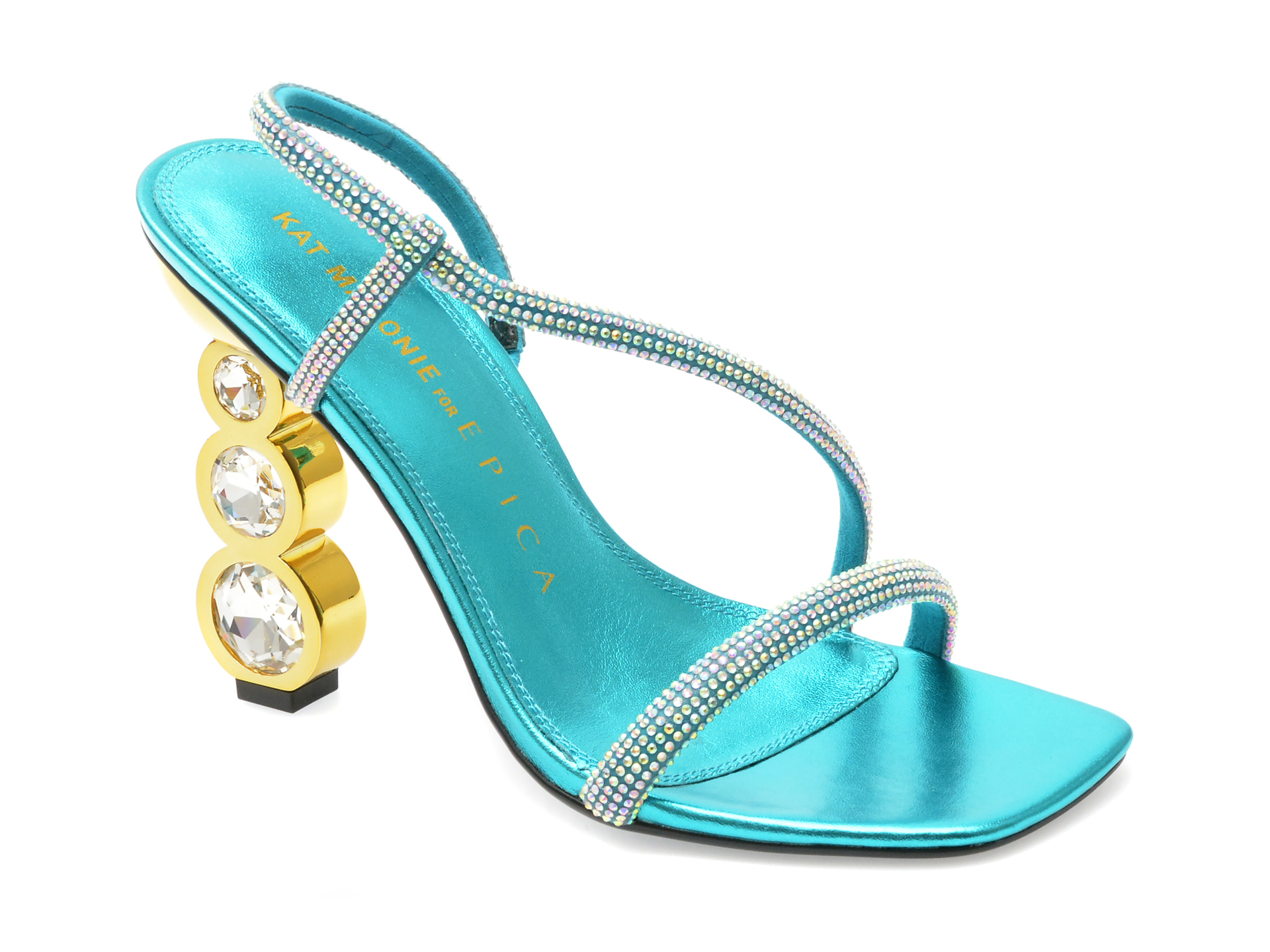 Sandale KAT MACONIE FOR EPICA albastre