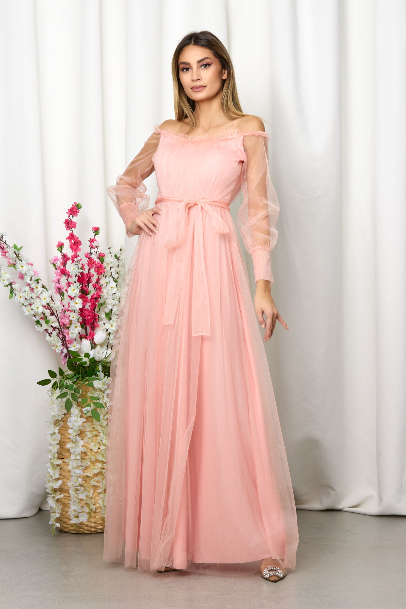 Rochie Temptation Peach Rochie Temptation Peach