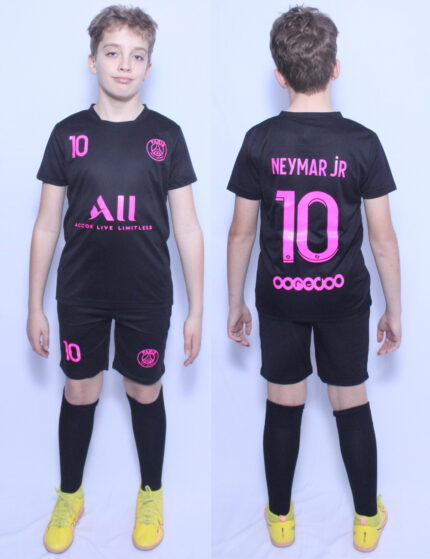 Echipament Negru Copii 2023 -NEYMAR JR- (6ANI-122