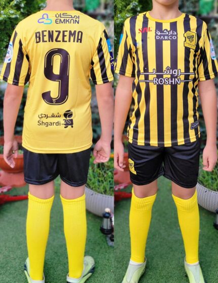 Echipament Copii Al-Ittihad SEZON 2024 - Benzema (116
