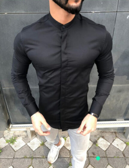 Tunica Neagra cu Buton- DSC33 (M