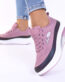 Adidasi material textil lila Sol