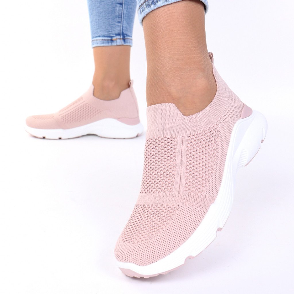 Adidasi material textil roz Samya Adidasi material textil roz Samya