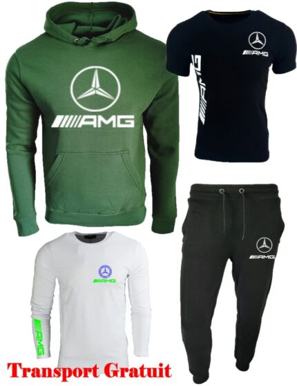 Kit 4 piese Amg Verde (S