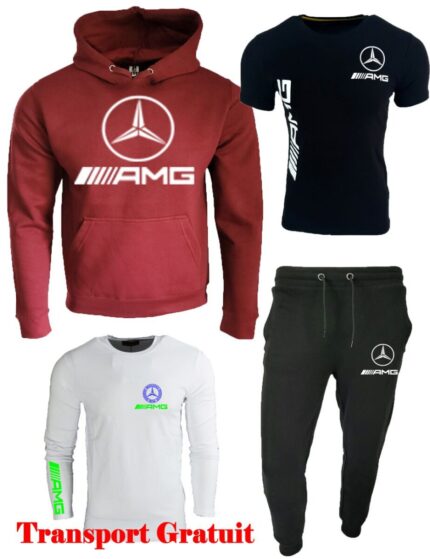 Kit 4 piese Amg Visiniu (S