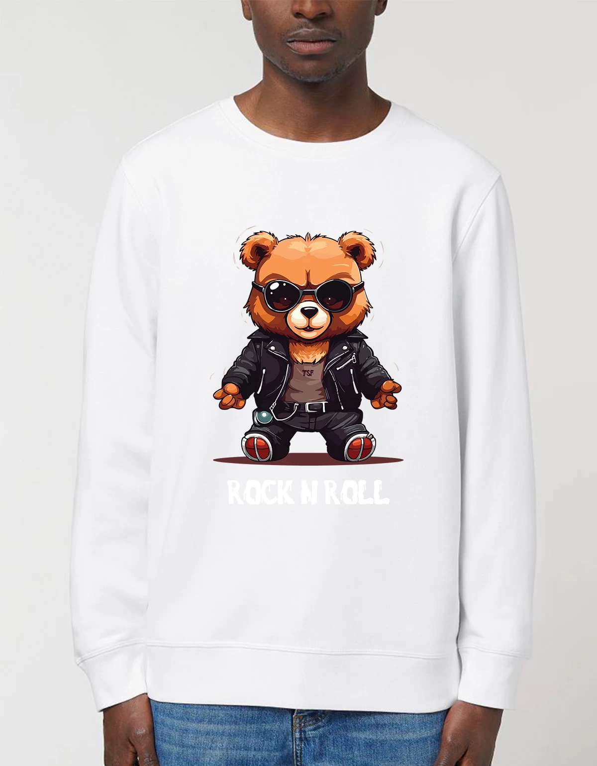 Bluza Premium Unisex Rock n roll teddy Bluza Premium Unisex Rock n roll teddy