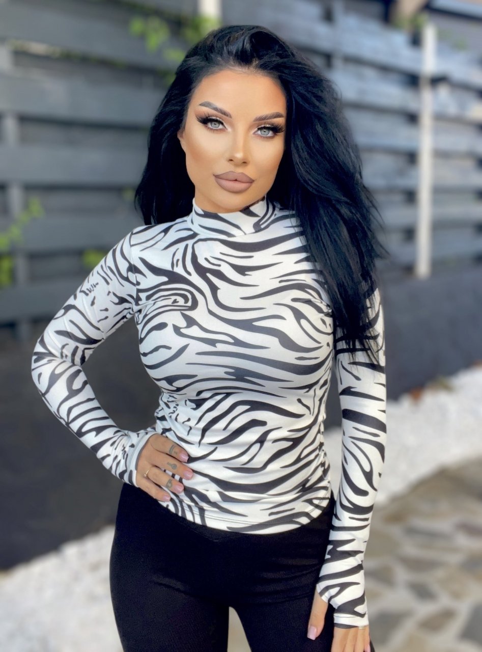Bluza Zebra Long Bluza Zebra Long