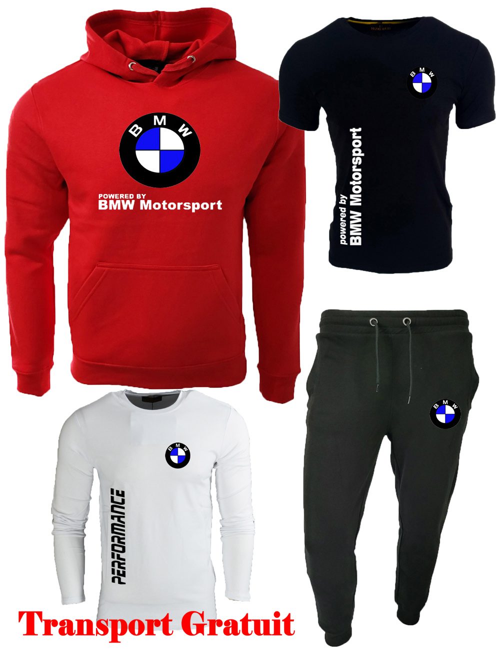 Kit 4 piese Mpower Rosu (S Kit 4 piese Mpower Rosu (S