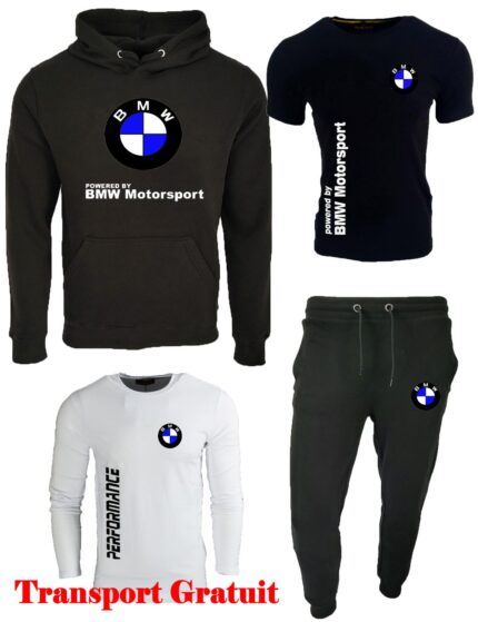 Kit 4 piese Mpower Negru (S