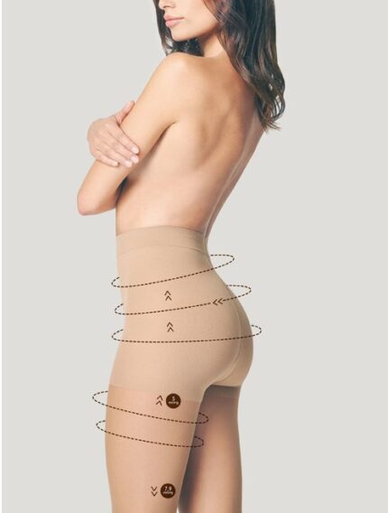 Ciorapi compresivi cu ioni de argint (5-7.9 mmHg) Fiore Comfort 20 den