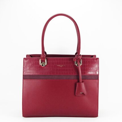 Geanta de talie mare David Jones CM6728 11 Rosu bordo