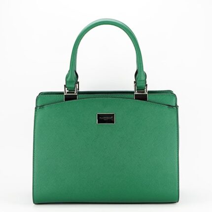 Geanta medie verde Jeffery 13