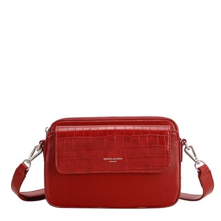 Geanta David Jones mica de umar CM6444 15 Rosu