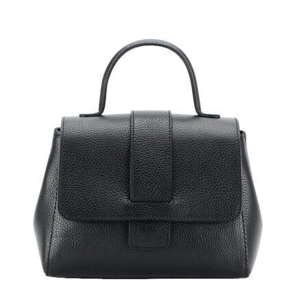 Geanta din piele naturala neagra 1047 123