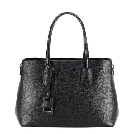 Geanta neagra din piele naturala 8970 121