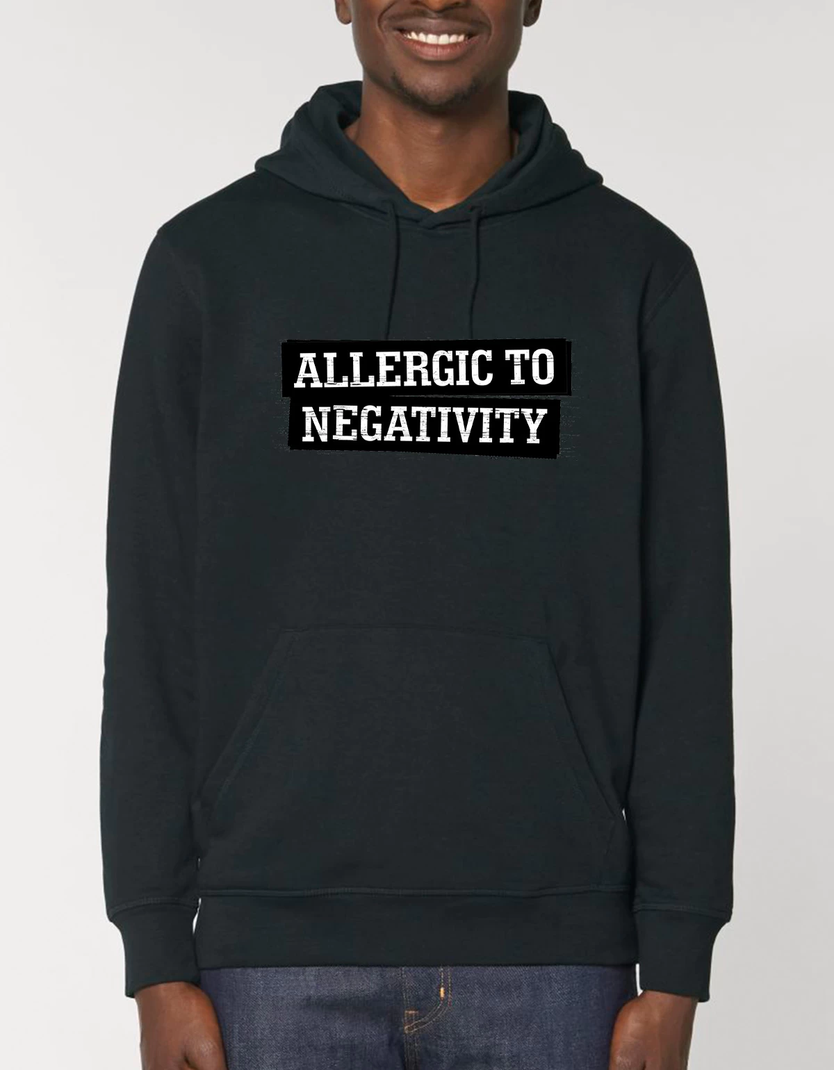 Hanorac Basic Unisex Allergic to negativity Hanorac Basic Unisex Allergic to negativity