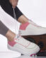 Pantofi sport hadira piele ecologica red