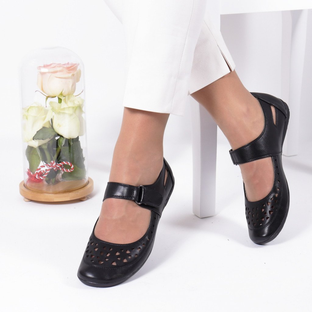 Pantofi usori Steliana negru Pantofi usori Steliana negru