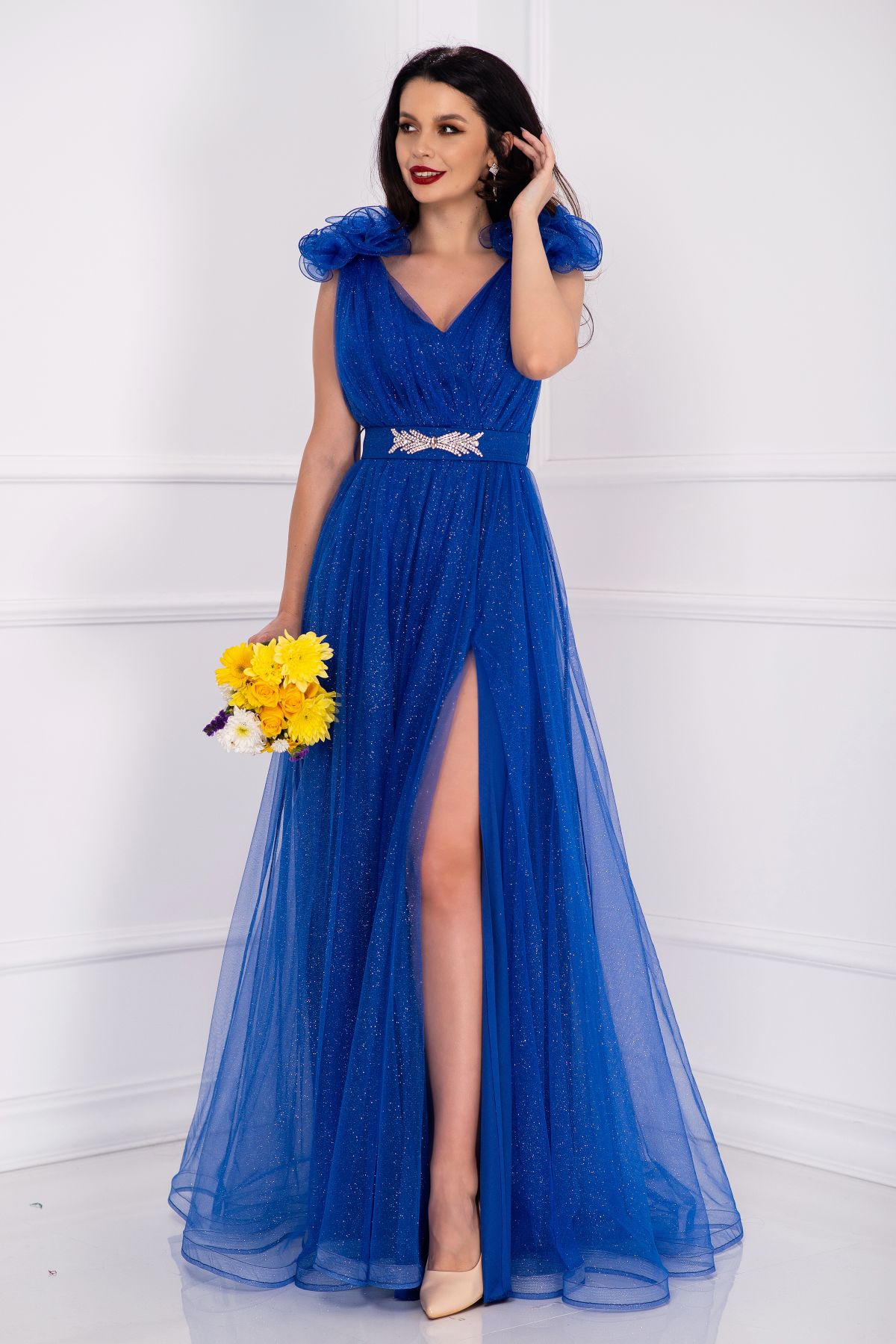 rochie-de-nasa-lily-albastru-royal-pretioasa-cu-sclipici-si-flori-3d-pe-umeri_76092