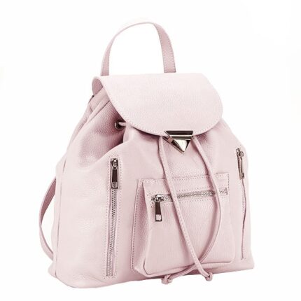 Rucsac Premium din piele naturala Henriette 122 Mov deschis