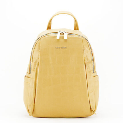 Rucsac galben cu imprimeu 6929-3 119