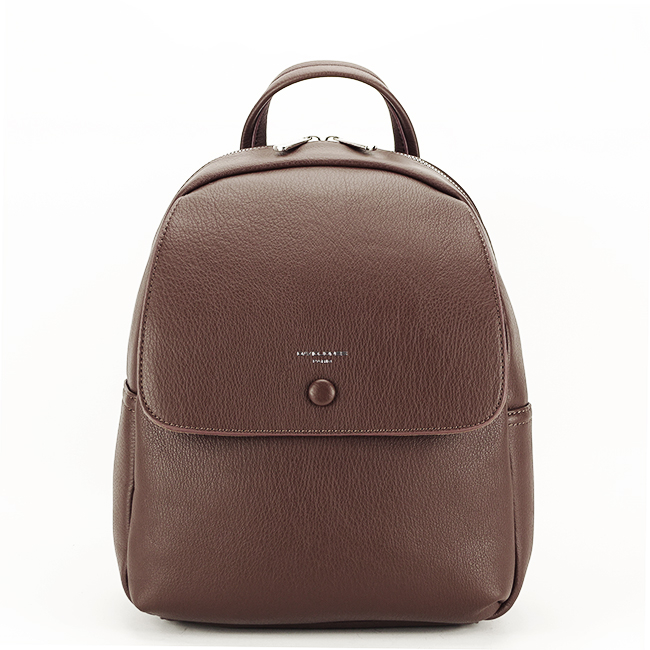 Rucsac mediu maro inchis Francesca 18 Rucsac mediu maro inchis Francesca 18