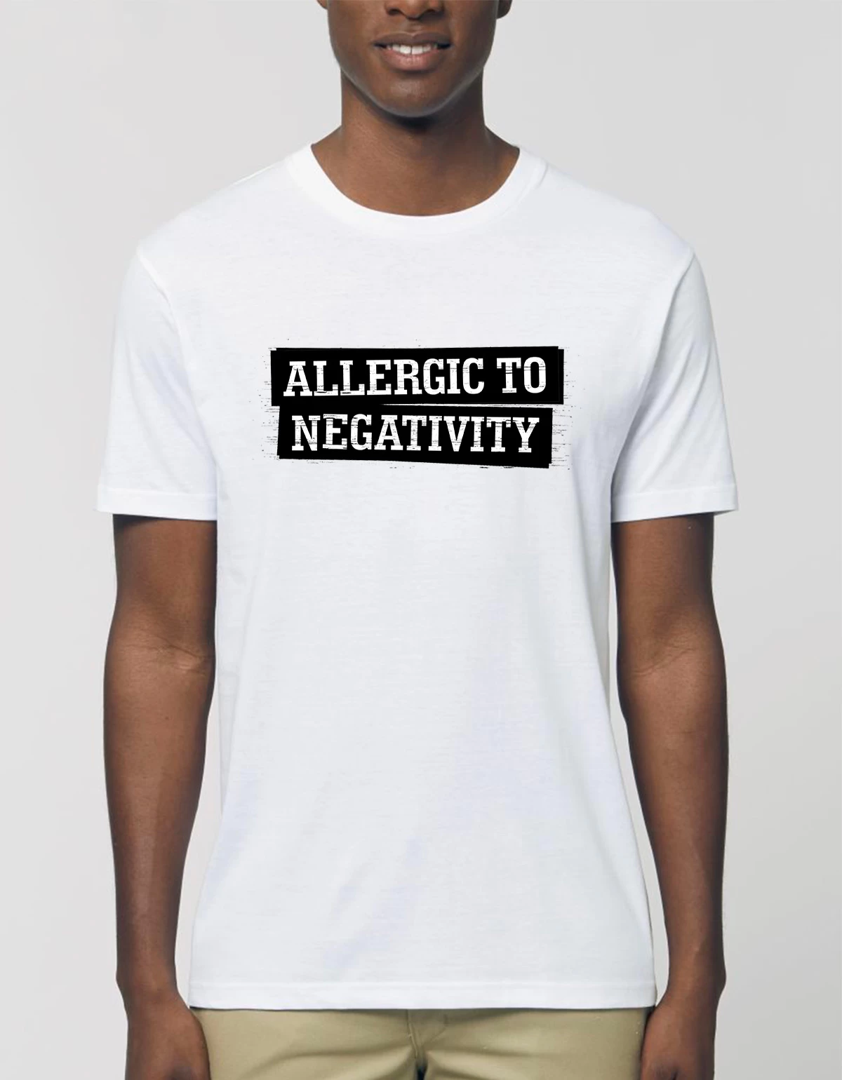Tricou Basic Barbati Allergic to negativity Tricou Basic Barbati Allergic to negativity
