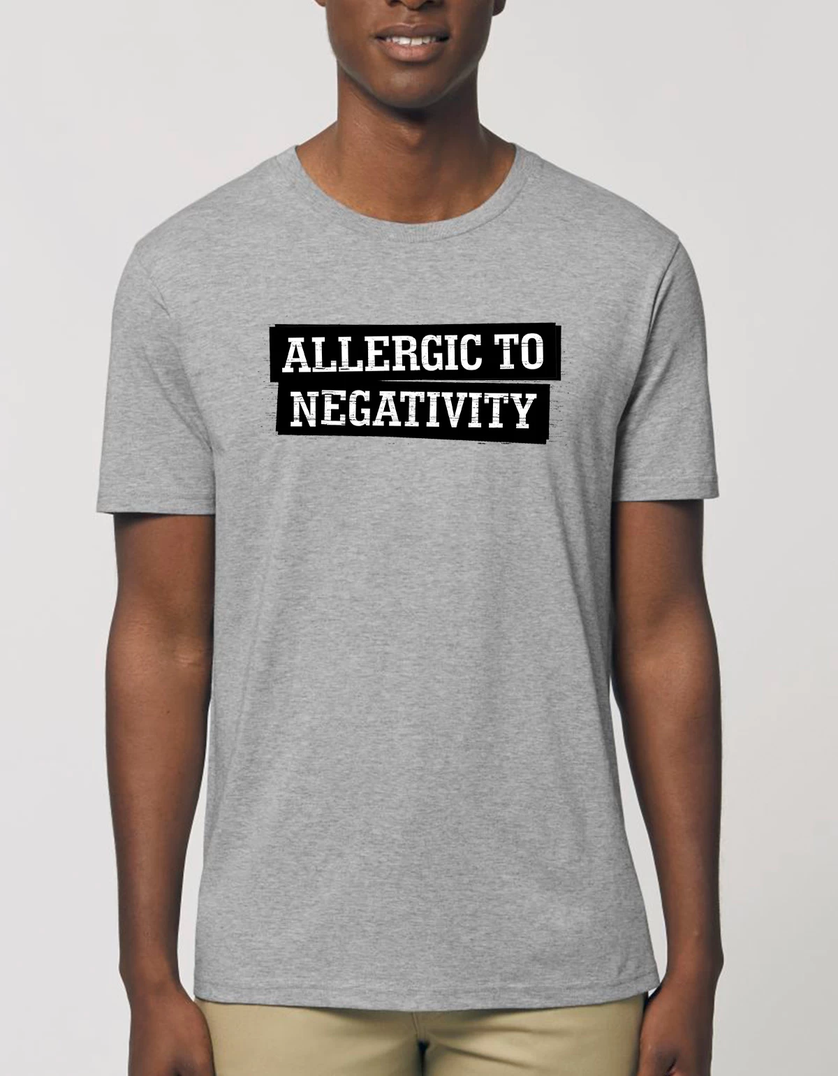 Tricou Basic Barbati Allergic to negativity Tricou Basic Barbati Allergic to negativity
