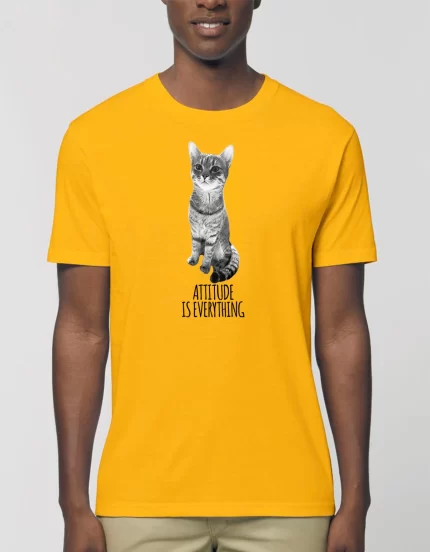 Tricou Basic Barbati ATTITUDE IS EVERYTHING