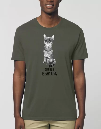 Tricou Basic Barbati ATTITUDE IS EVERYTHING