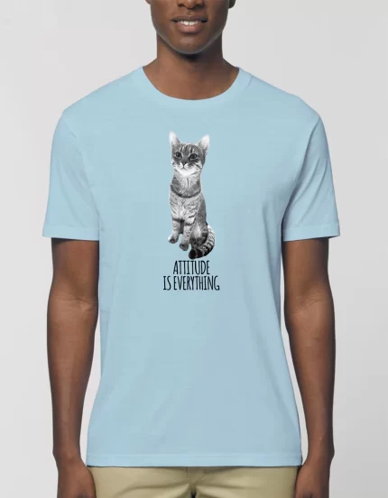 Tricou Basic Barbati ATTITUDE IS EVERYTHING