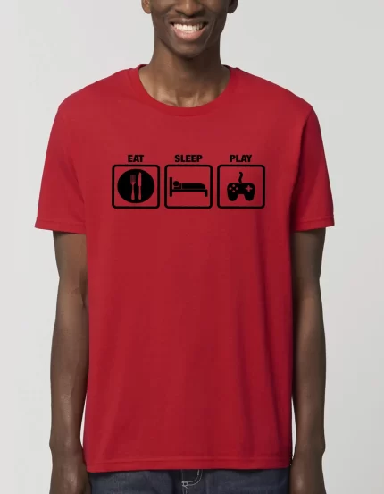 Tricou Basic Barbati EAT SLEEP PLAY
