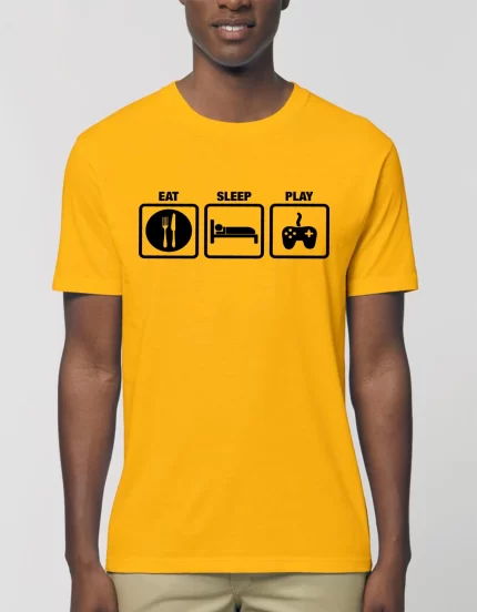 Tricou Basic Barbati EAT SLEEP PLAY