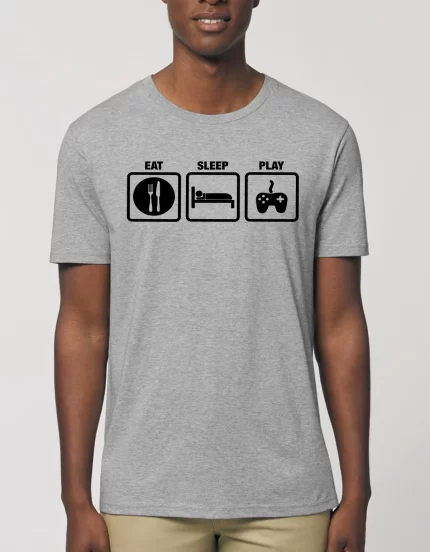 Tricou Basic Barbati EAT SLEEP PLAY