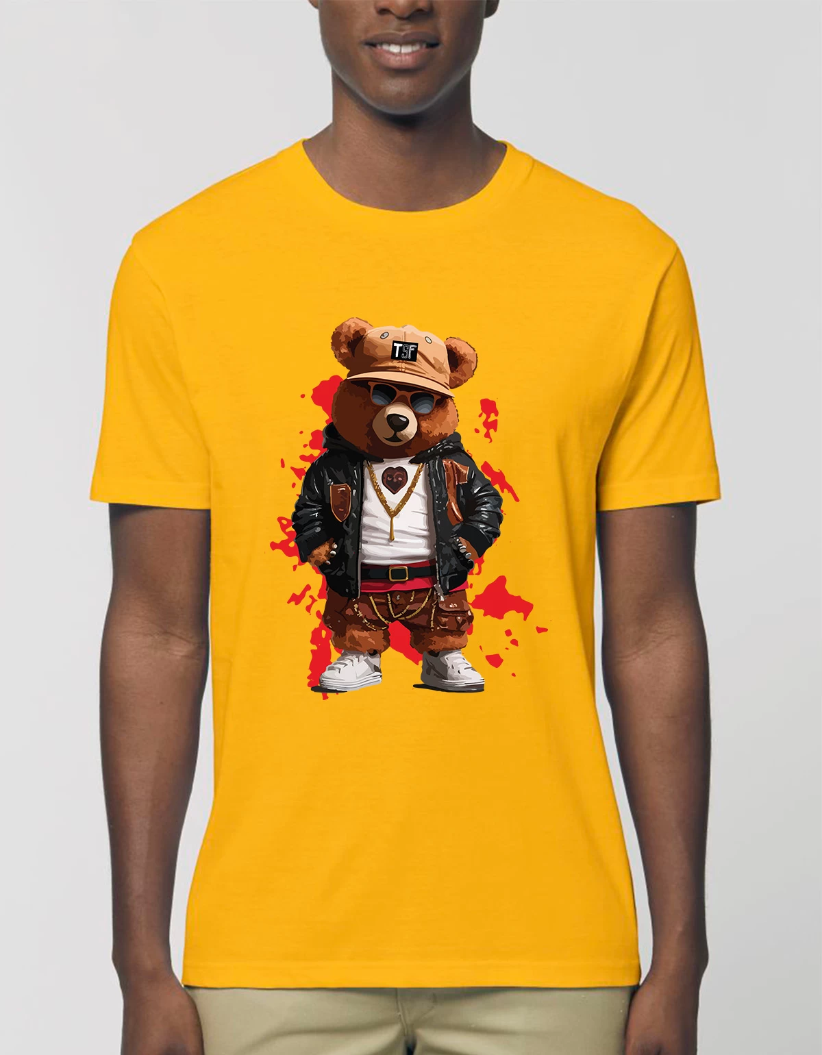 Tricou Basic Barbati Gangster teddy 2 Tricou Basic Barbati Gangster teddy 2