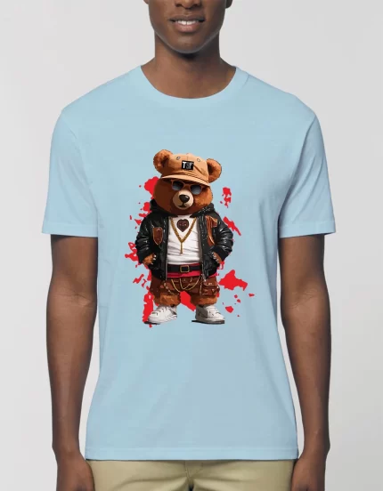 Tricou Basic Barbati Gangster teddy 2