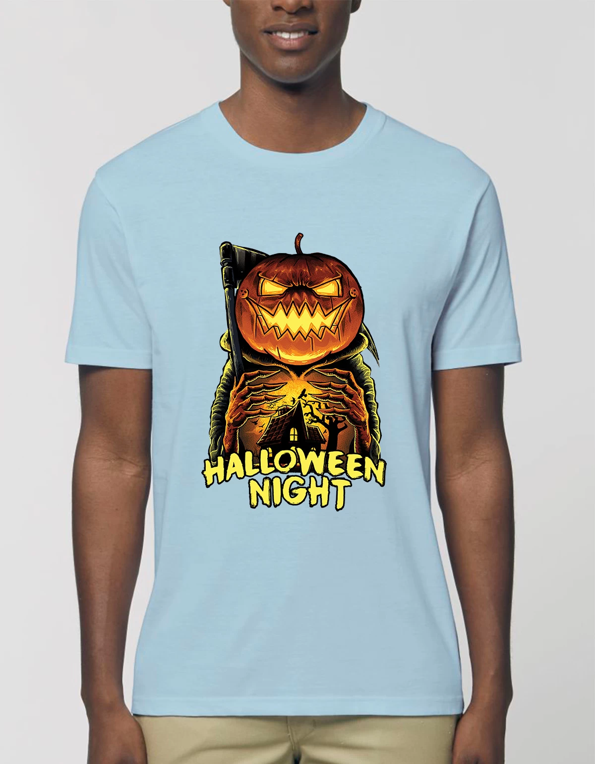 Tricou Basic Barbati Jack o lantern Tricou Basic Barbati Jack o lantern