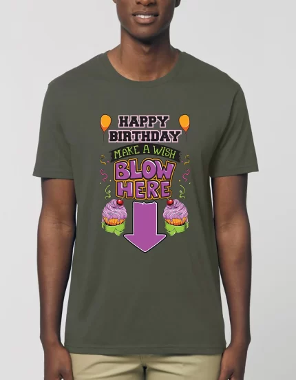 Tricou Basic Barbati MAKE A WISH