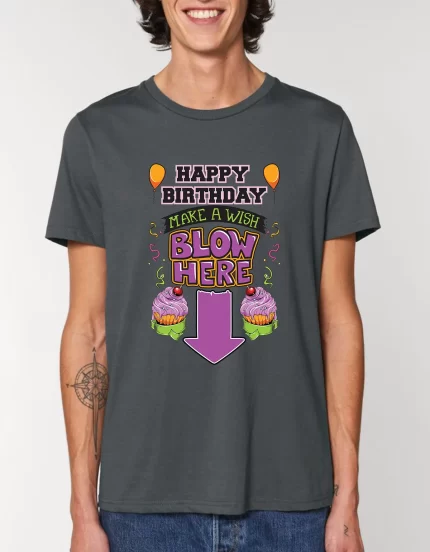 Tricou Basic Barbati MAKE A WISH