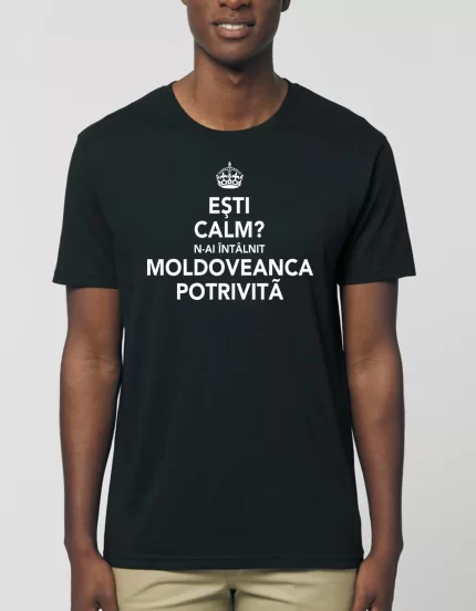 Tricou Basic Barbati MOLDOVEANCA POTRIVITA