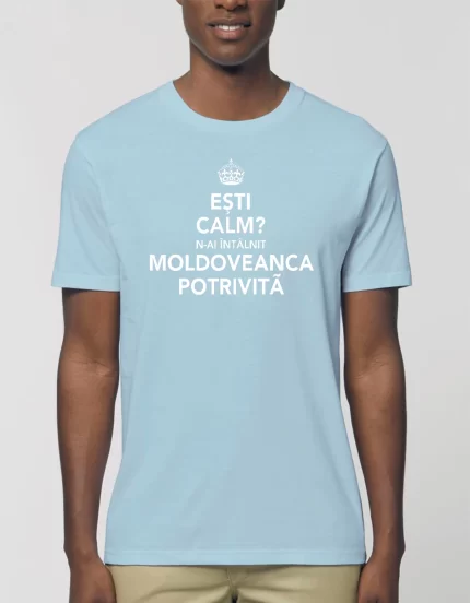 Tricou Basic Barbati MOLDOVEANCA POTRIVITA