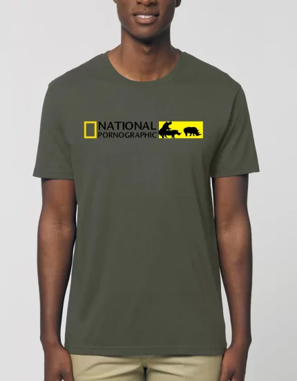 Tricou Basic Barbati NATIONAL PORNOGRAPHIC