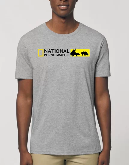 Tricou Basic Barbati NATIONAL PORNOGRAPHIC