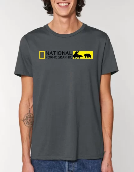 Tricou Basic Barbati NATIONAL PORNOGRAPHIC