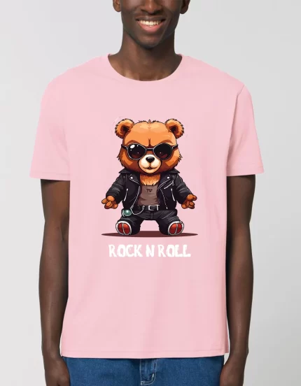 Tricou Basic Barbati Rock n roll teddy