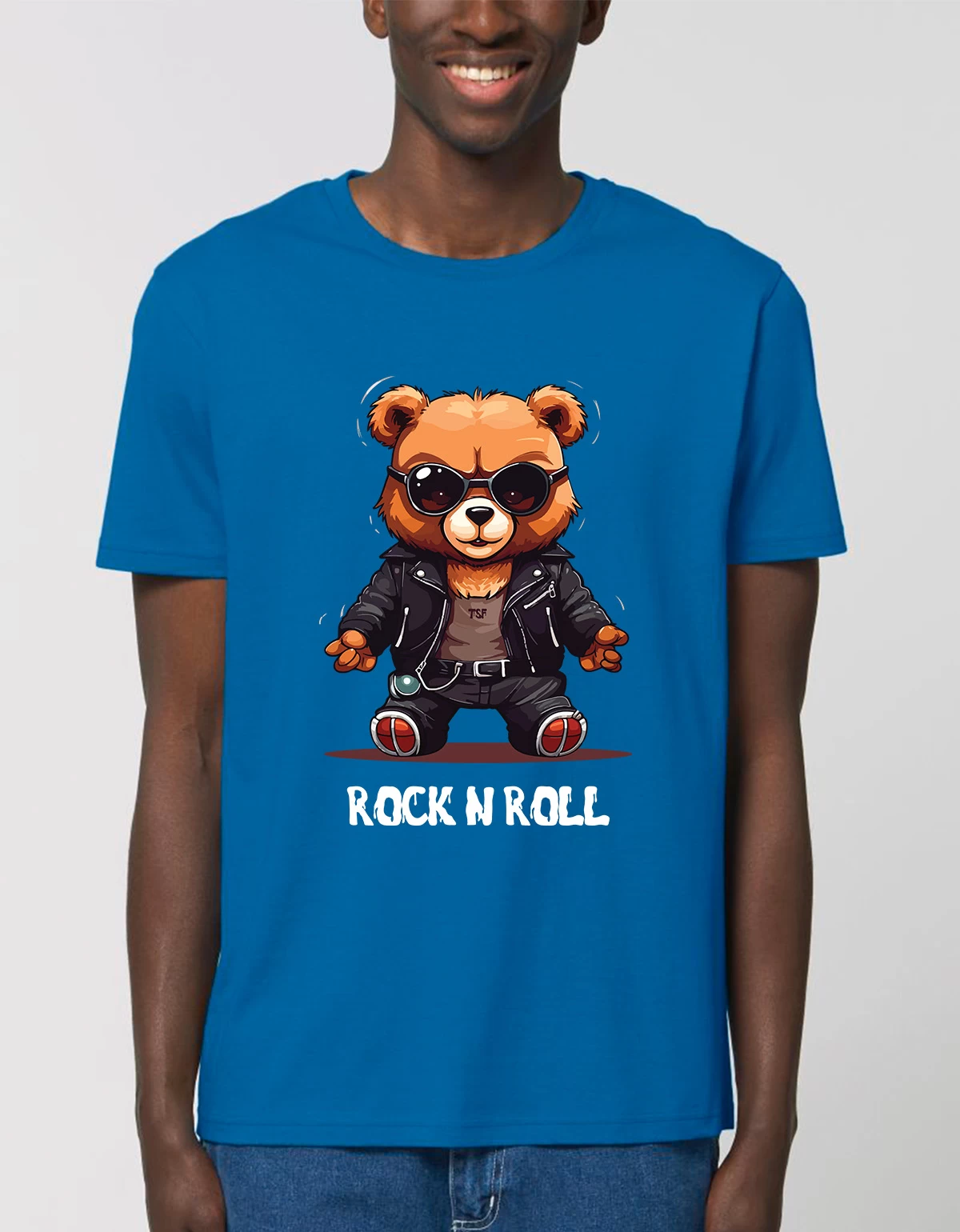 Tricou Basic Barbati Rock n roll teddy Tricou Basic Barbati Rock n roll teddy