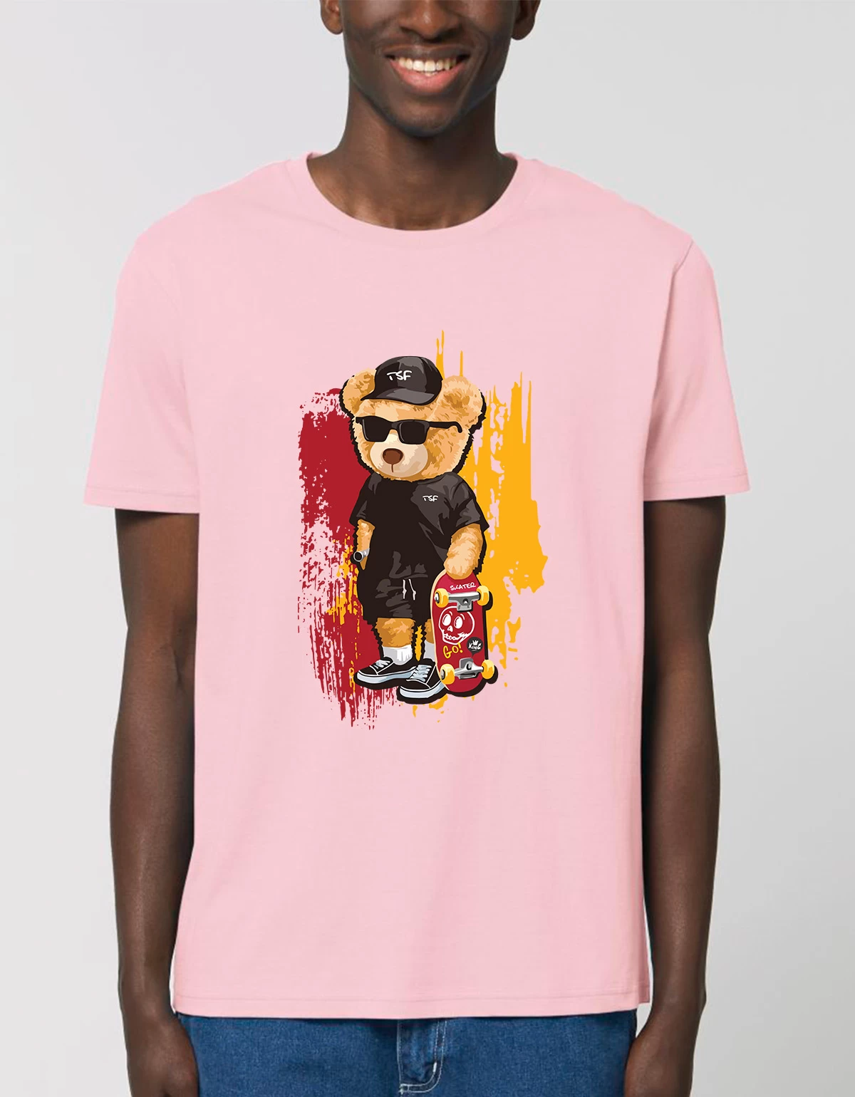 Tricou Basic Barbati Skater teddy Tricou Basic Barbati Skater teddy