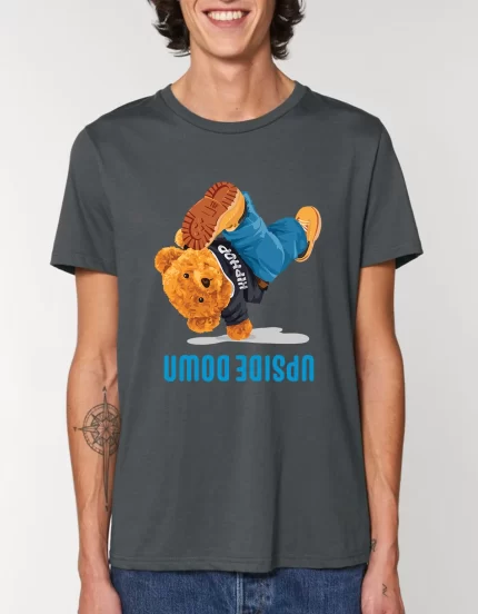 Tricou Basic Barbati Upside down teddy