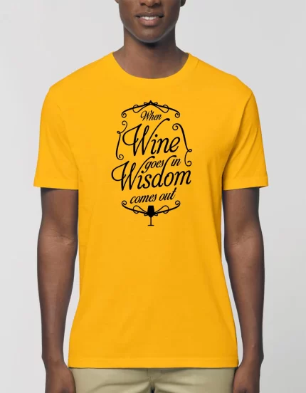 Tricou Basic Barbati WISDOM WINE