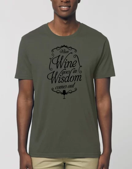Tricou Basic Barbati WISDOM WINE